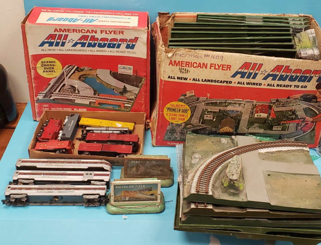 American Flyer 960, 962, 963, All Aboard Panels, & (1 of 6)