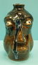Kurt Hewell Face Jug Southern Folk Pottery