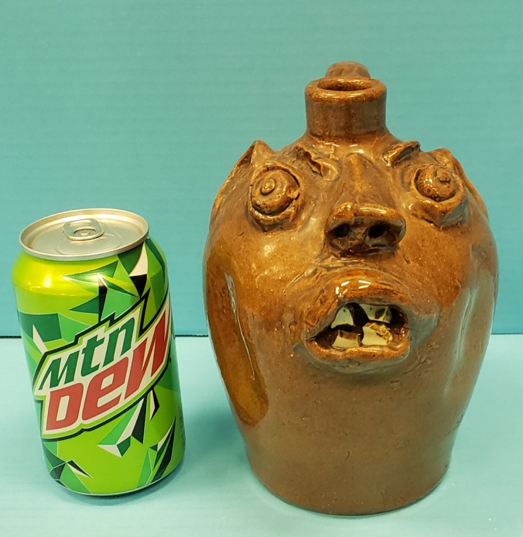 Brown's Pottery Face Jug (1 of 5)