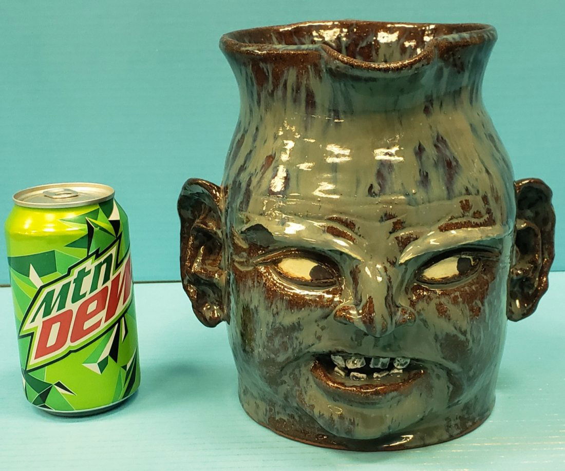 Yardbird Southern Pottery Face Pitcher (1 of 5)