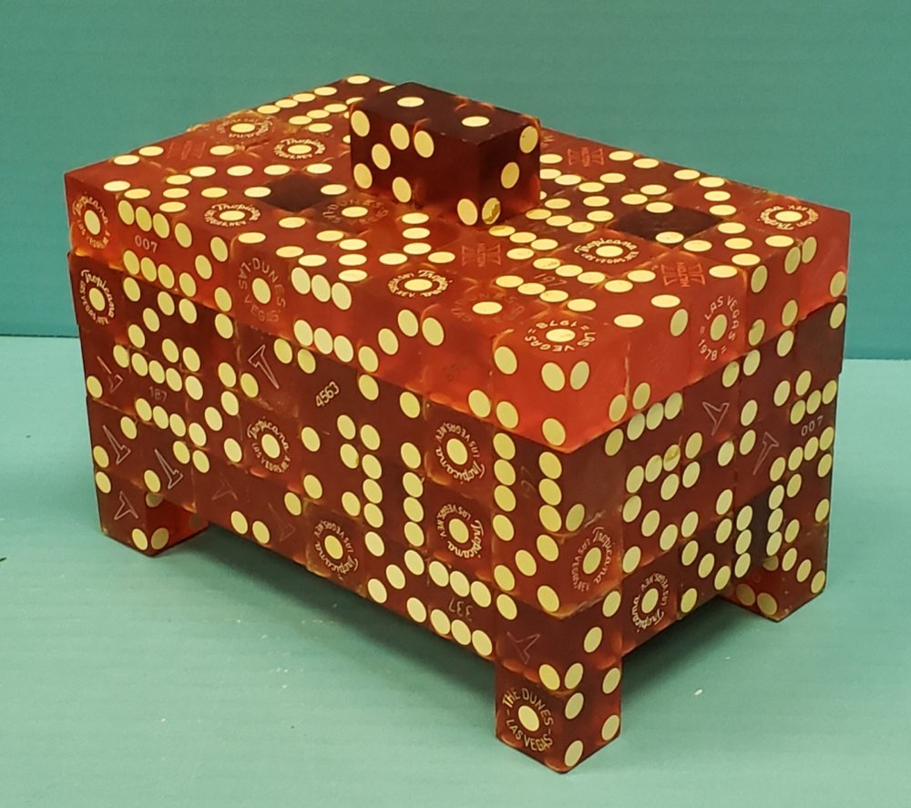 Vintage Casino Dice Trinket Box (1 of 4)