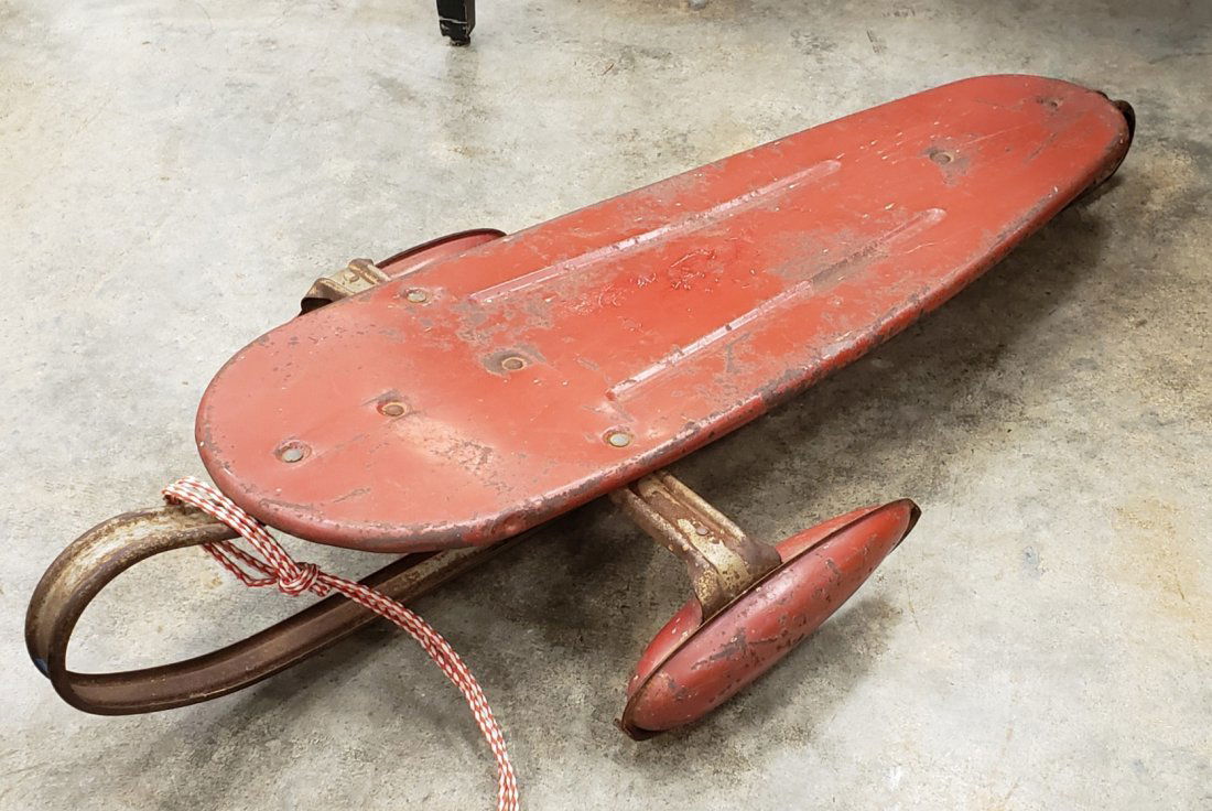 1930's Original Sno Rocket Sled (1 of 2)