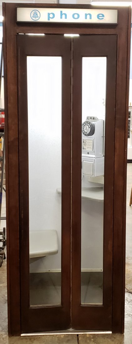 Western Electric  Wood Telephone / Phone Booth (1 of 7)