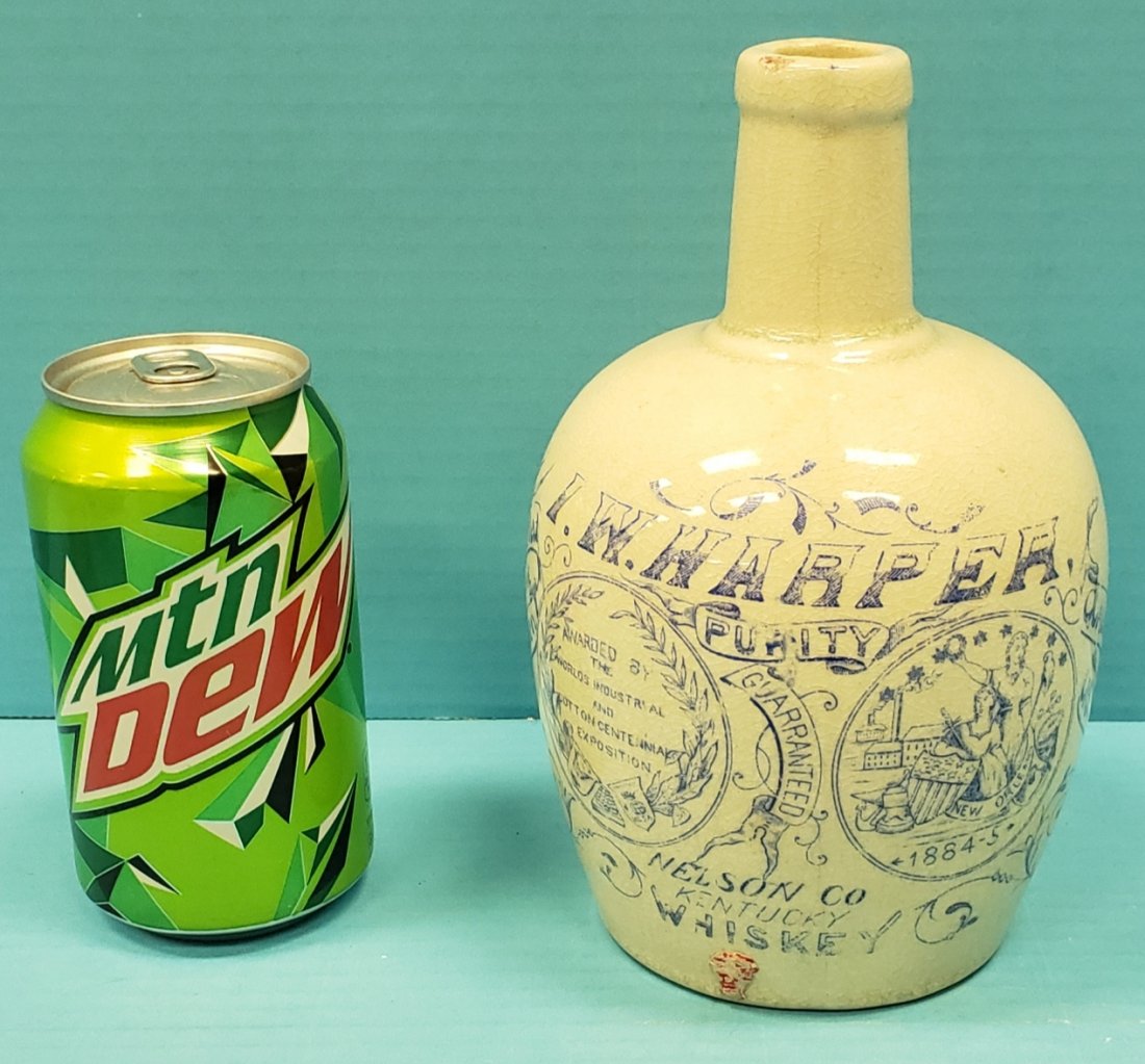 1880's I. W. Harper Whiskey Jug (1 of 3)