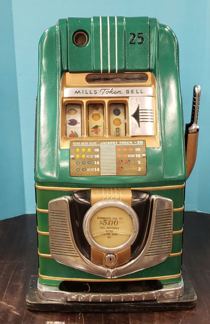 Mills Token Bell Slot Machine (1 of 5)