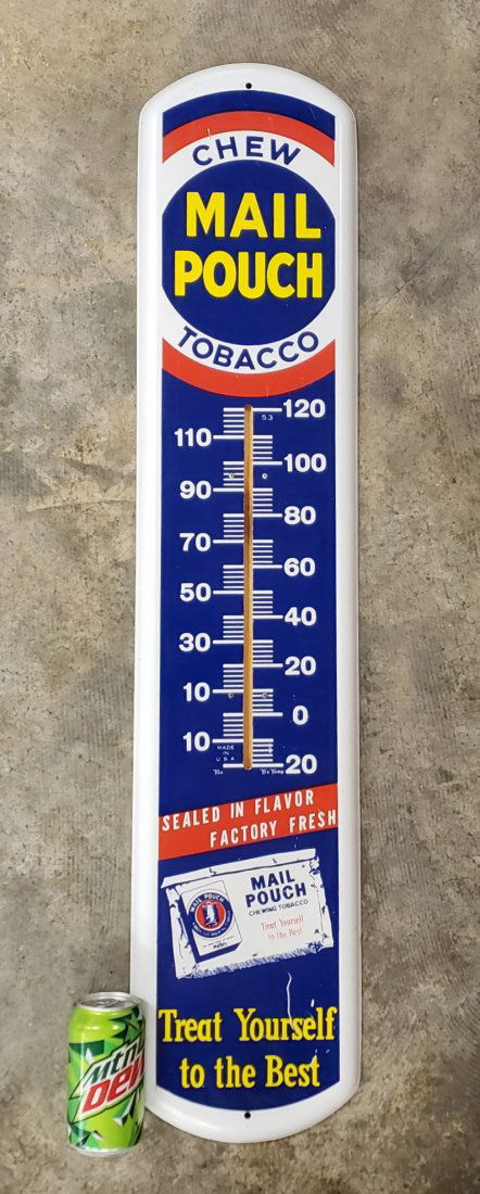 Mail Pouch Thermometer Sign (no thermometer) (1 of 1)