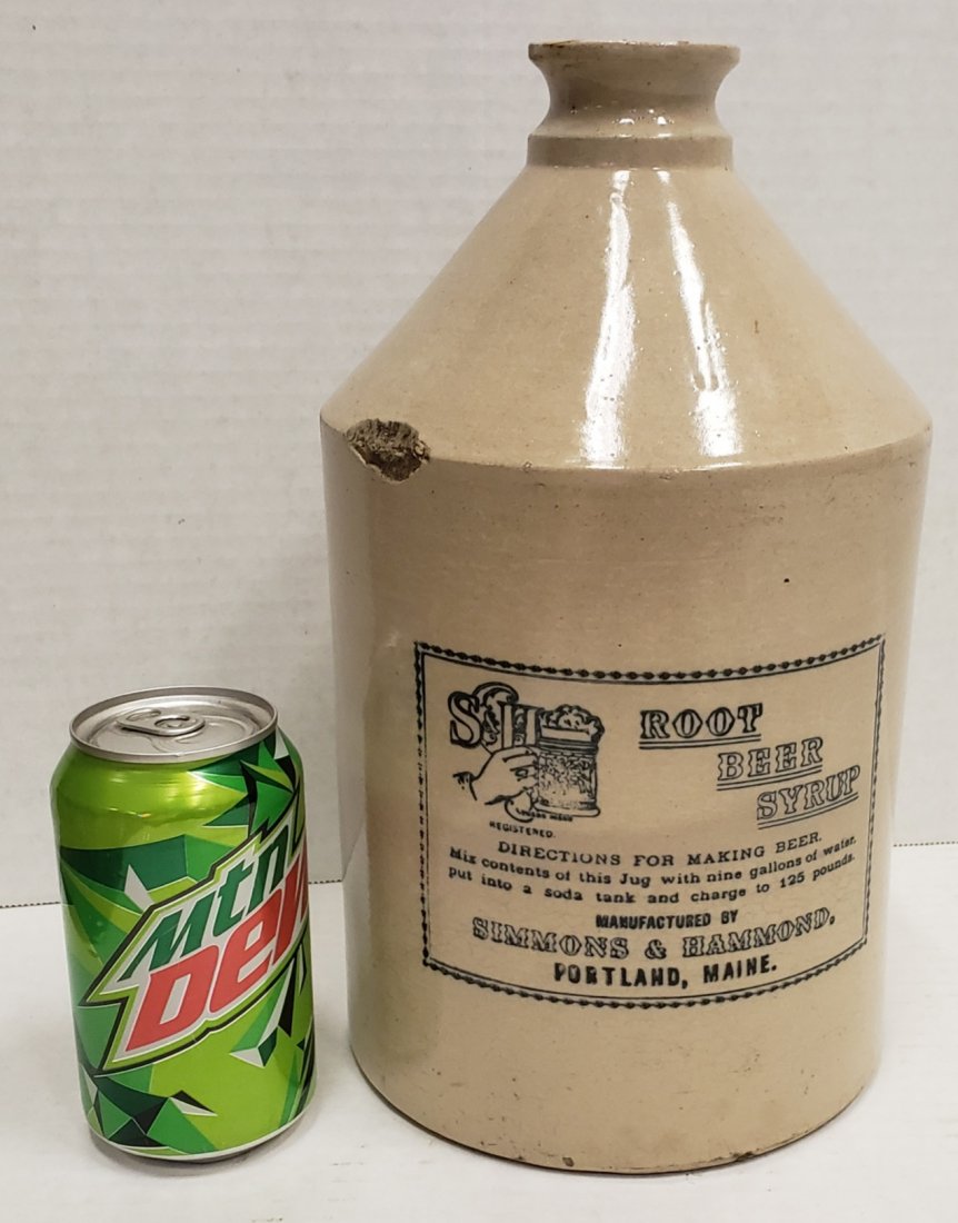 S&H Root Beer Syrup Stoneware Jug (1 of 5)