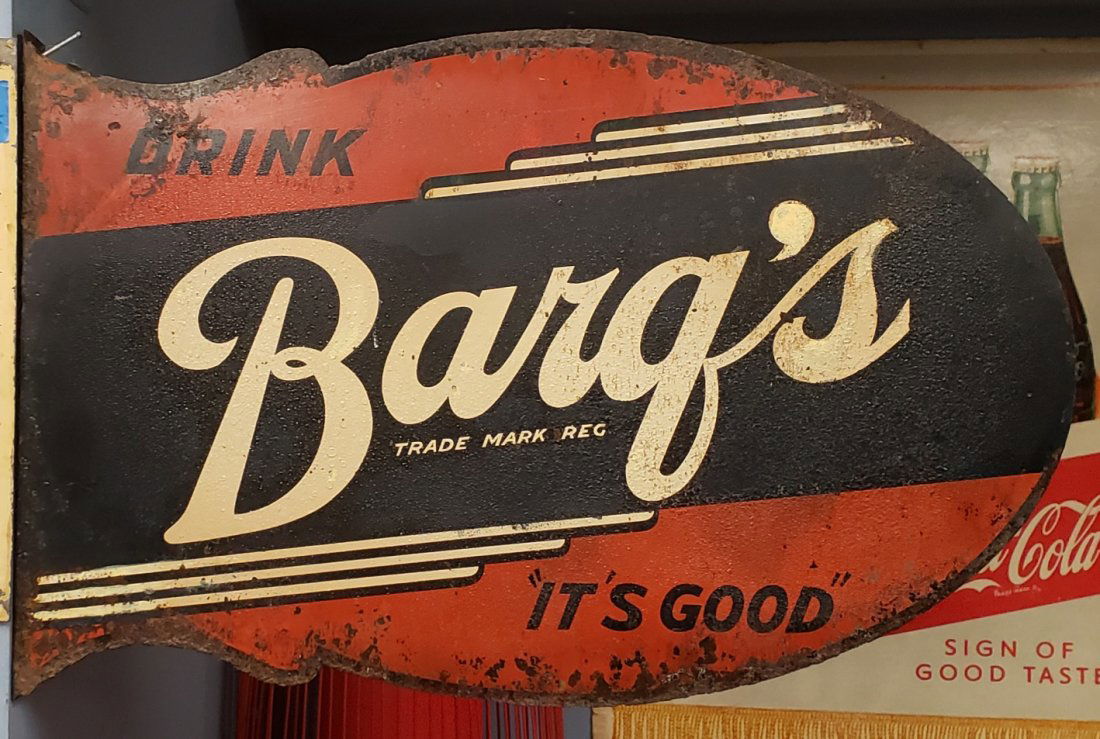 Drink Barq's Flange Sign (1 of 2)