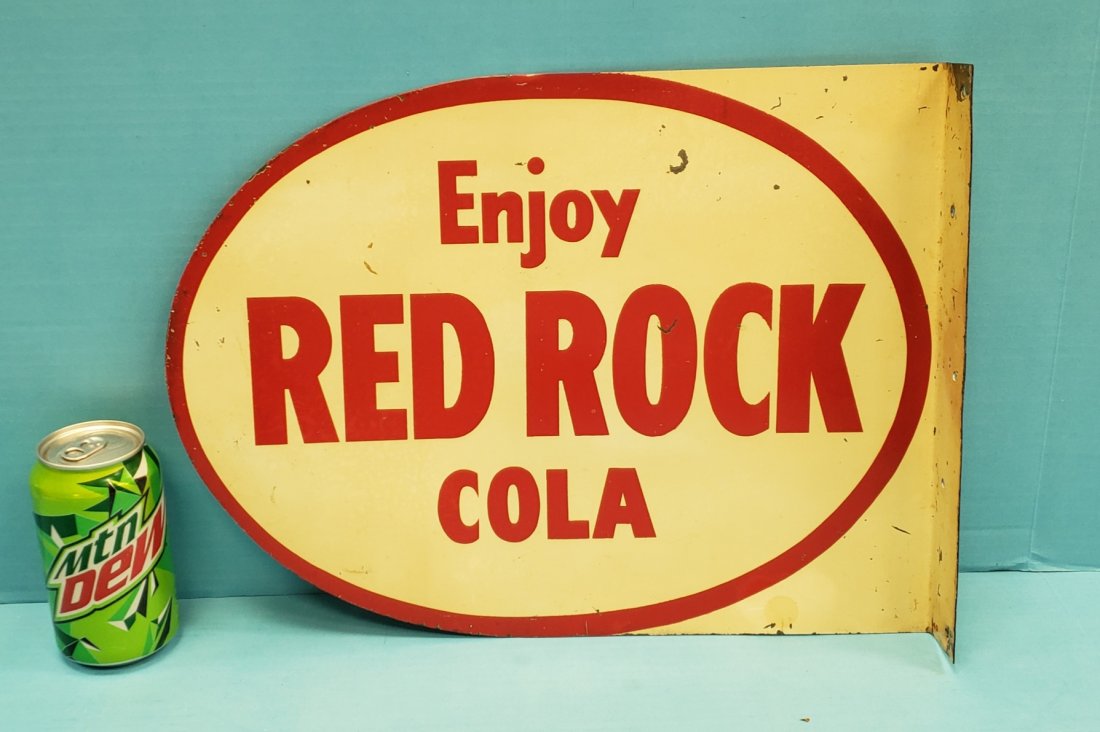 Enjoy Red Rock Cola Flange Sign (1 of 2)