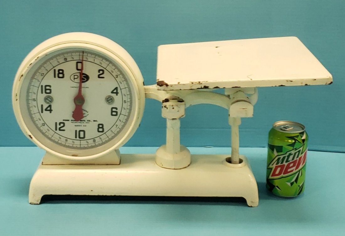 Cast Iron Country Store 20 lb Penn Scale Double Sided (1 of 3)