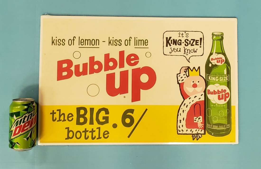 NOS Bubble Up Window Sign (1 of 1)