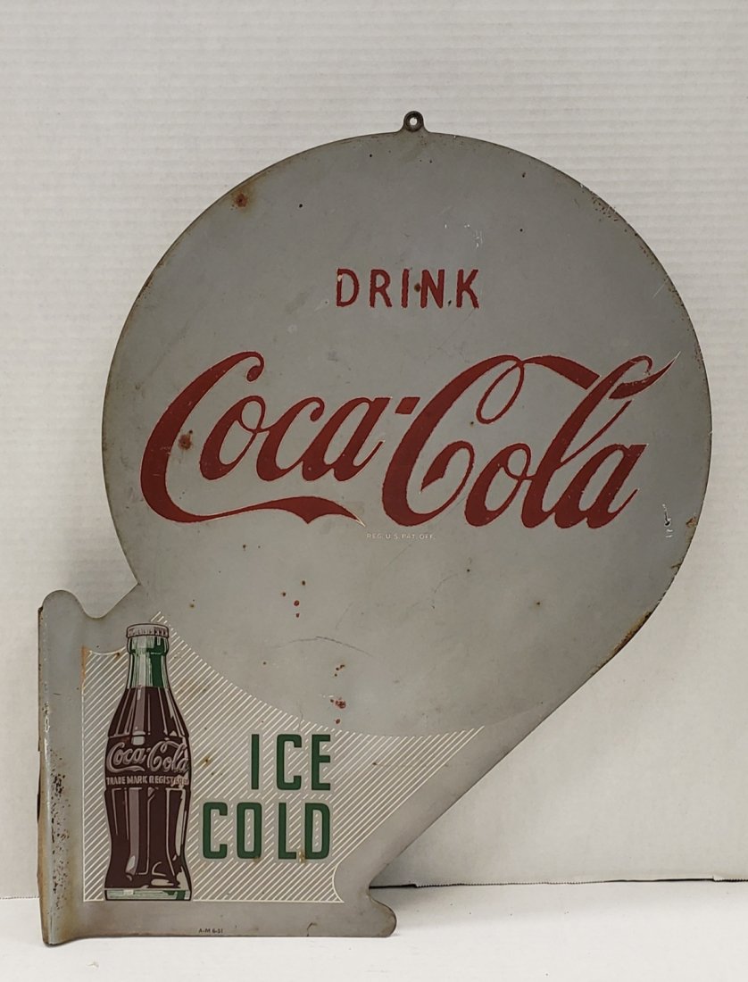 Drink Coca Cola Flange Sign (1 of 2)