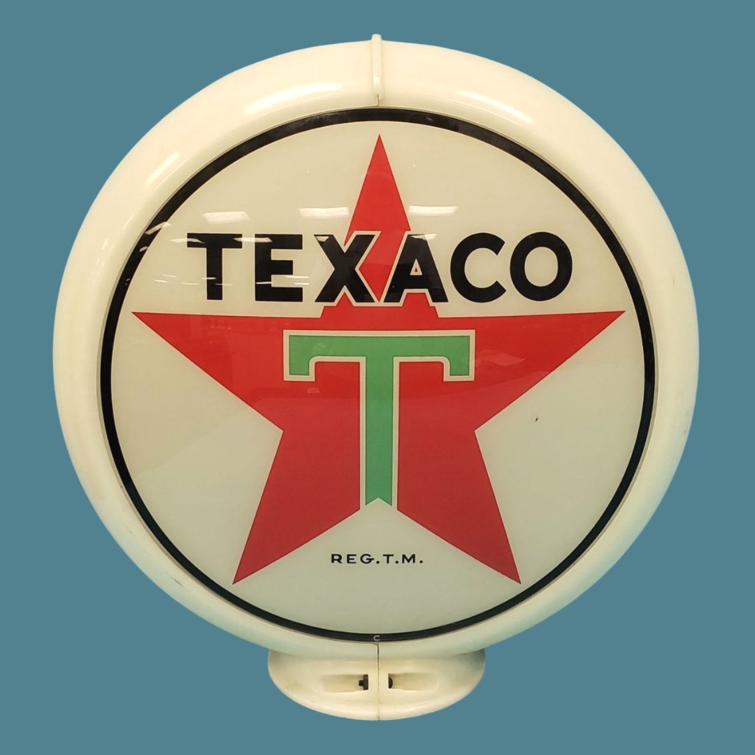 Texaco Gas Pump Globe (1 of 2)