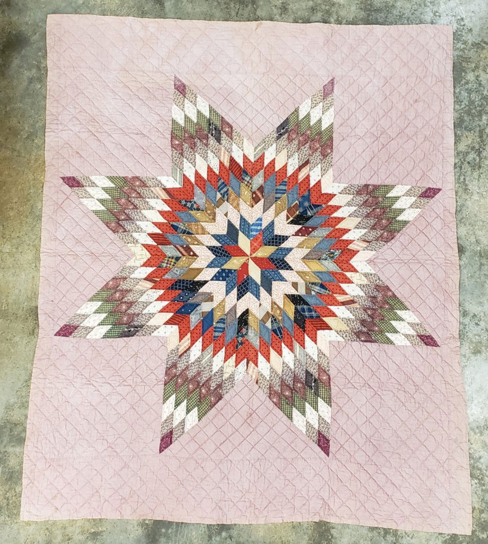 Antique Quilt Central Star (1 of 3)