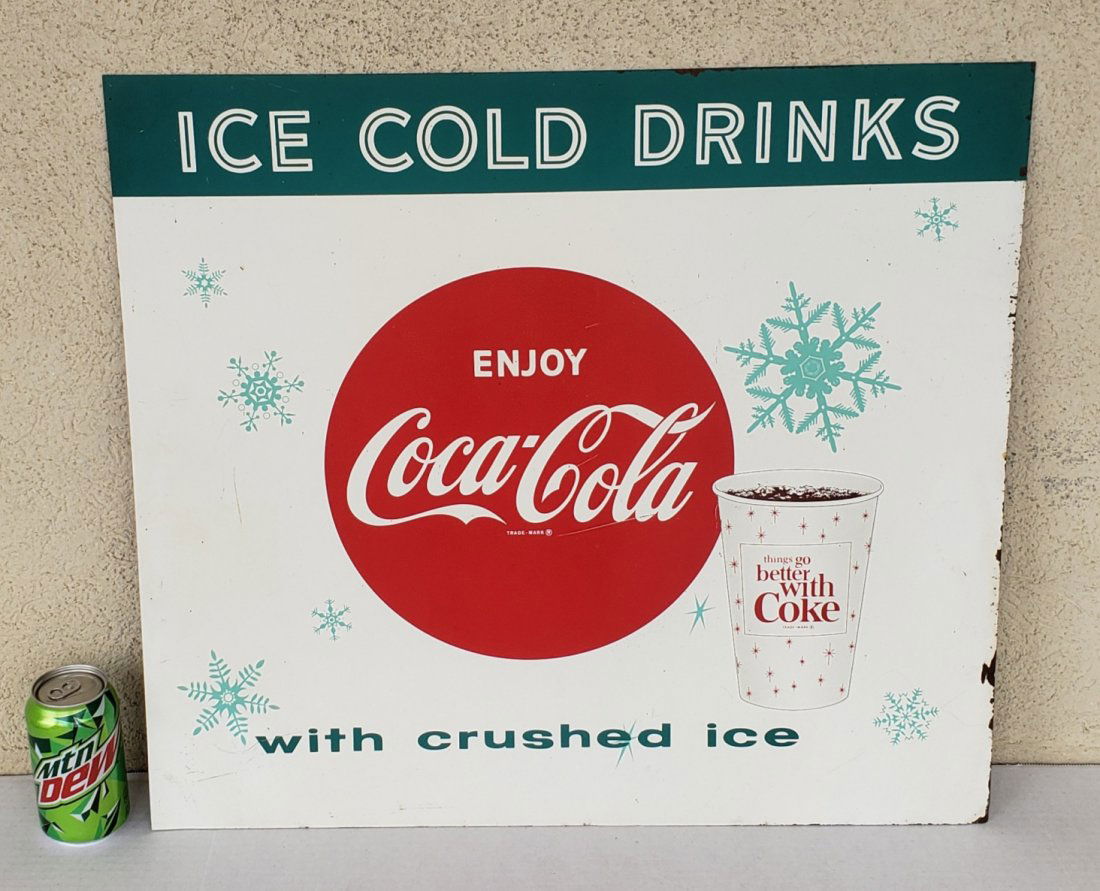 Coca-Cola アイスコールドサイン Coca-Cola アイスコールドサイン