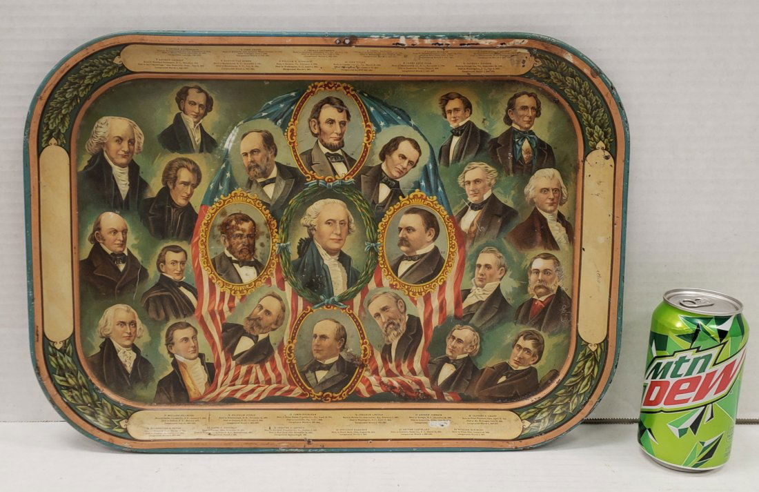 1897 Presidents Tray William McKinley Inauguration (1 of 5)