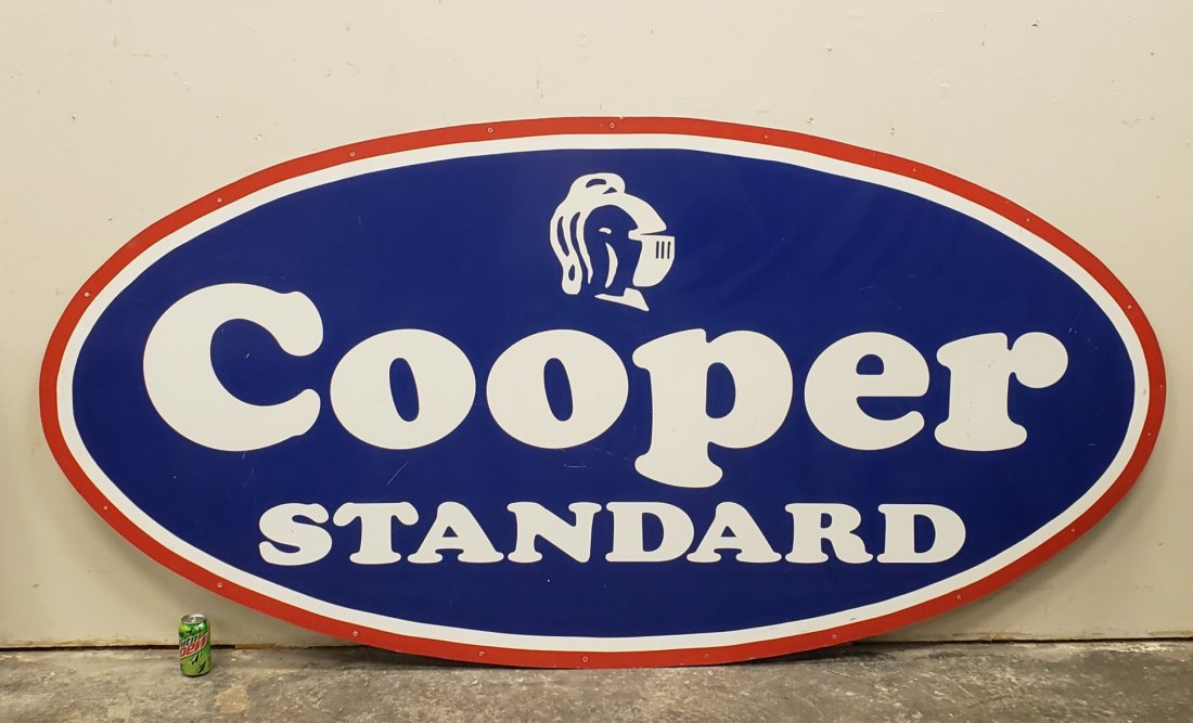 Large Cooper Standard Oval Sign (1 of 2)