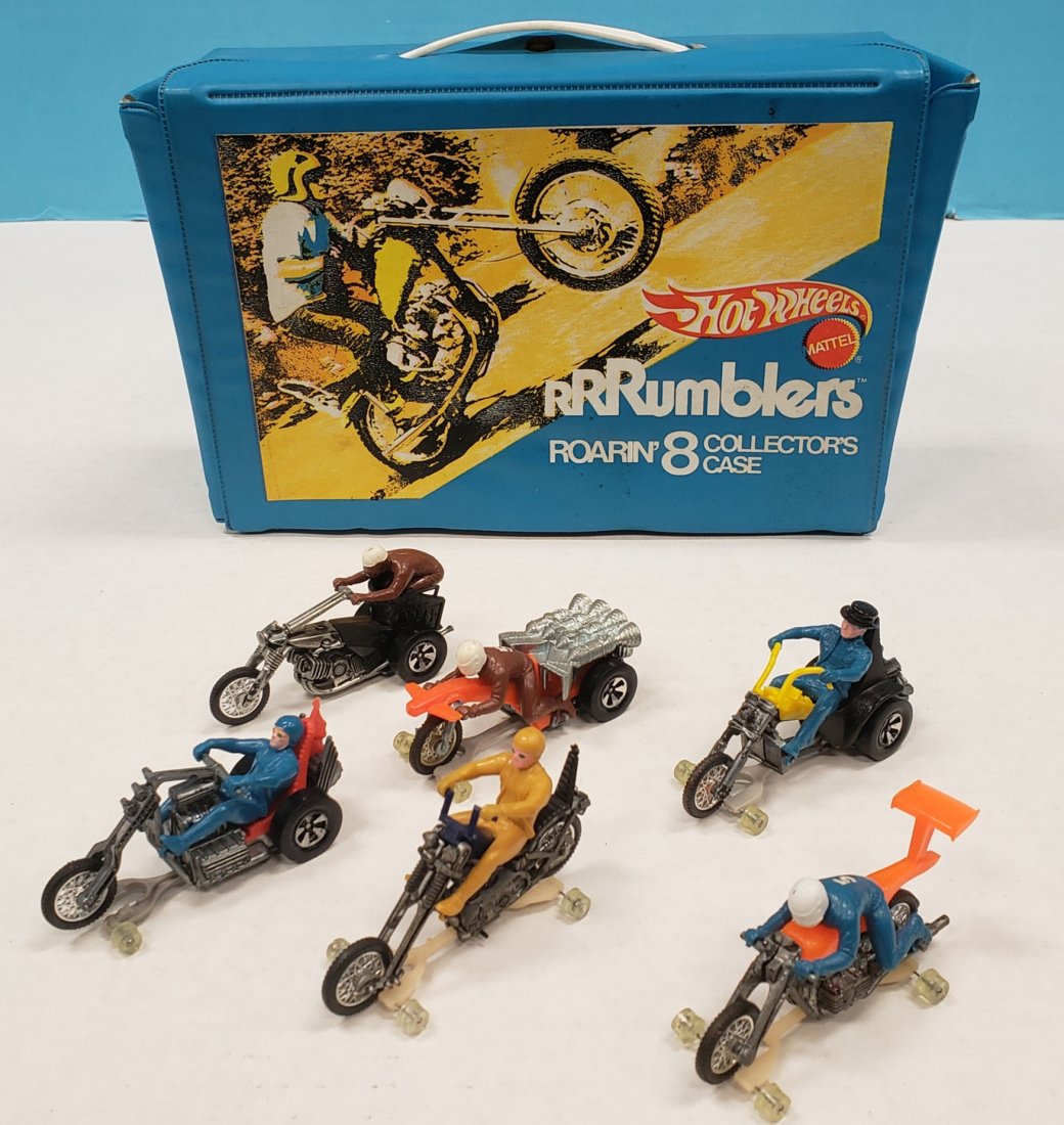 VINTAGE HOTWHEELS RRRUMBLERS MOTORCYCLE RUMBLERS MEAN