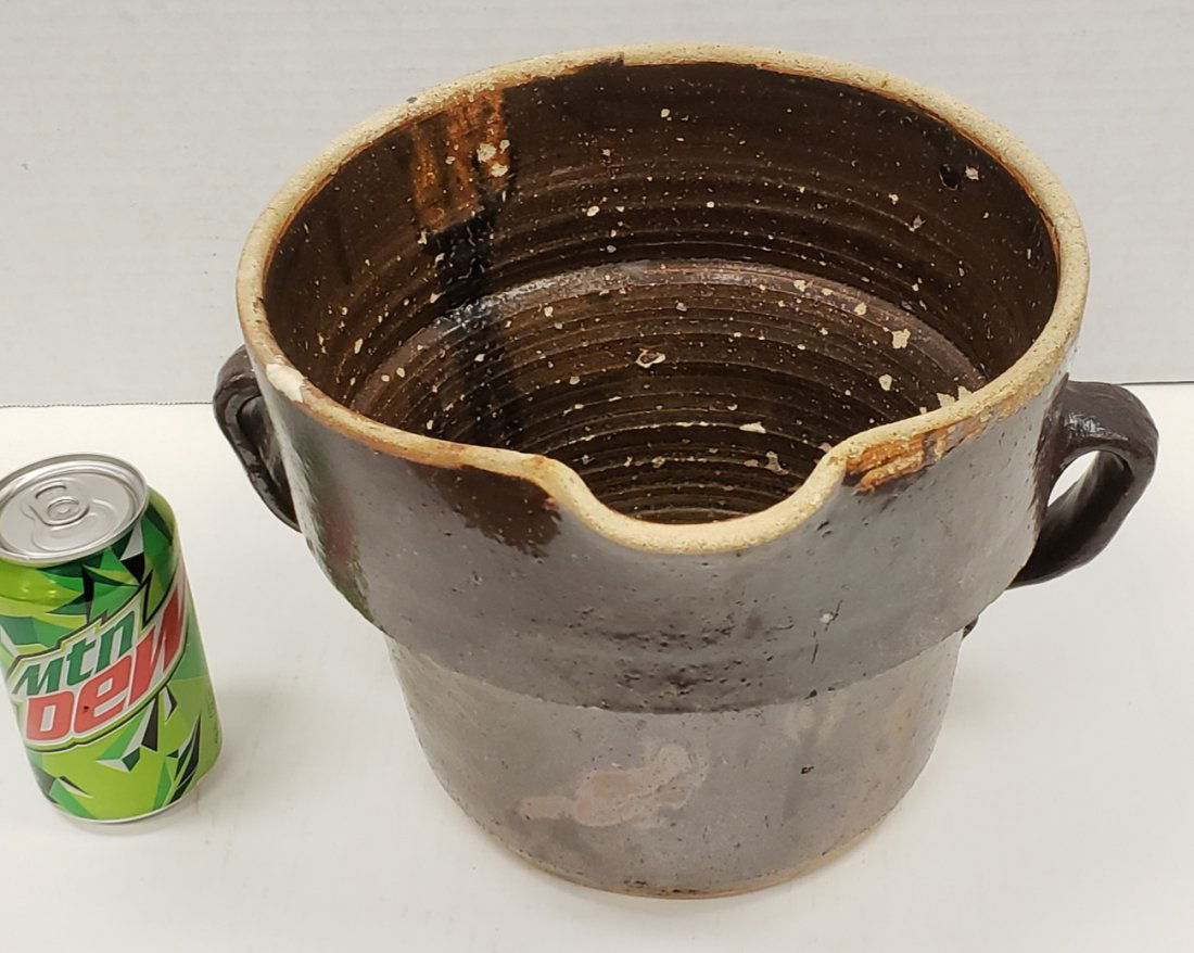 19th Century Crawford County Creamer Southern Pottery (1 of 6)