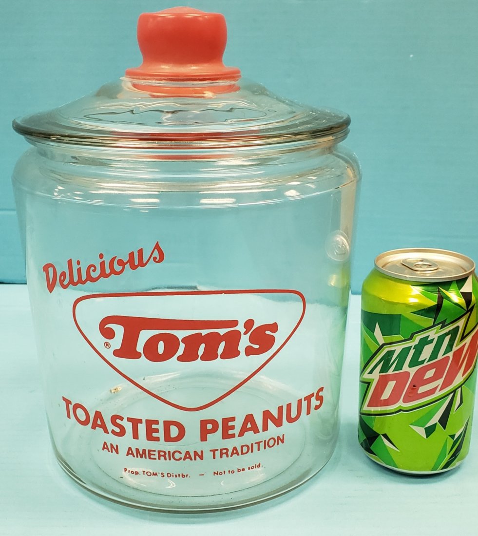 Delicious Tom's Toasted Peanuts Jar with Lid Dec 12, 2020