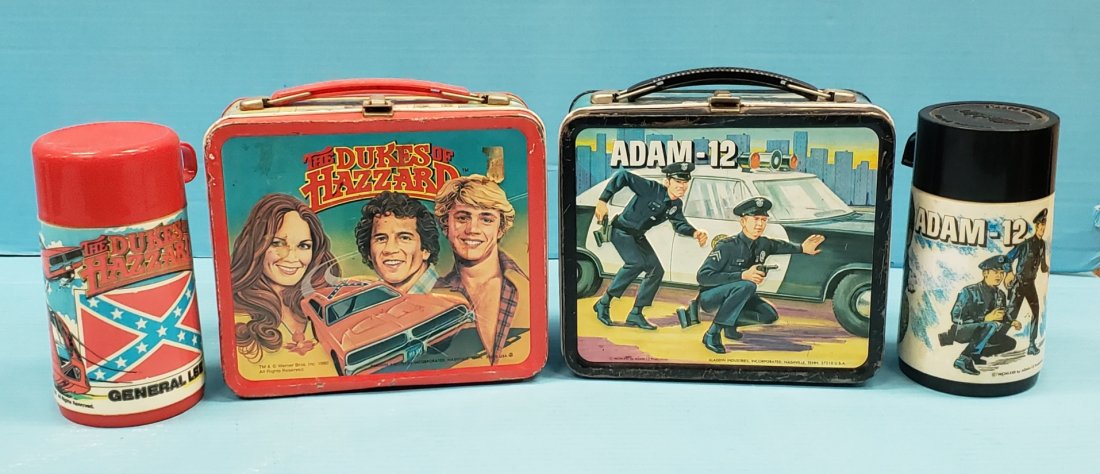 2 Lunch Boxes Adam-12 & The Duke of Hazzard (1 of 5)