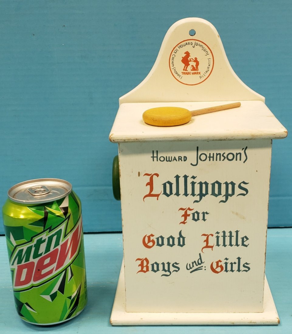 Howard Johnson's Wood Lollipop Box (1 of 5)