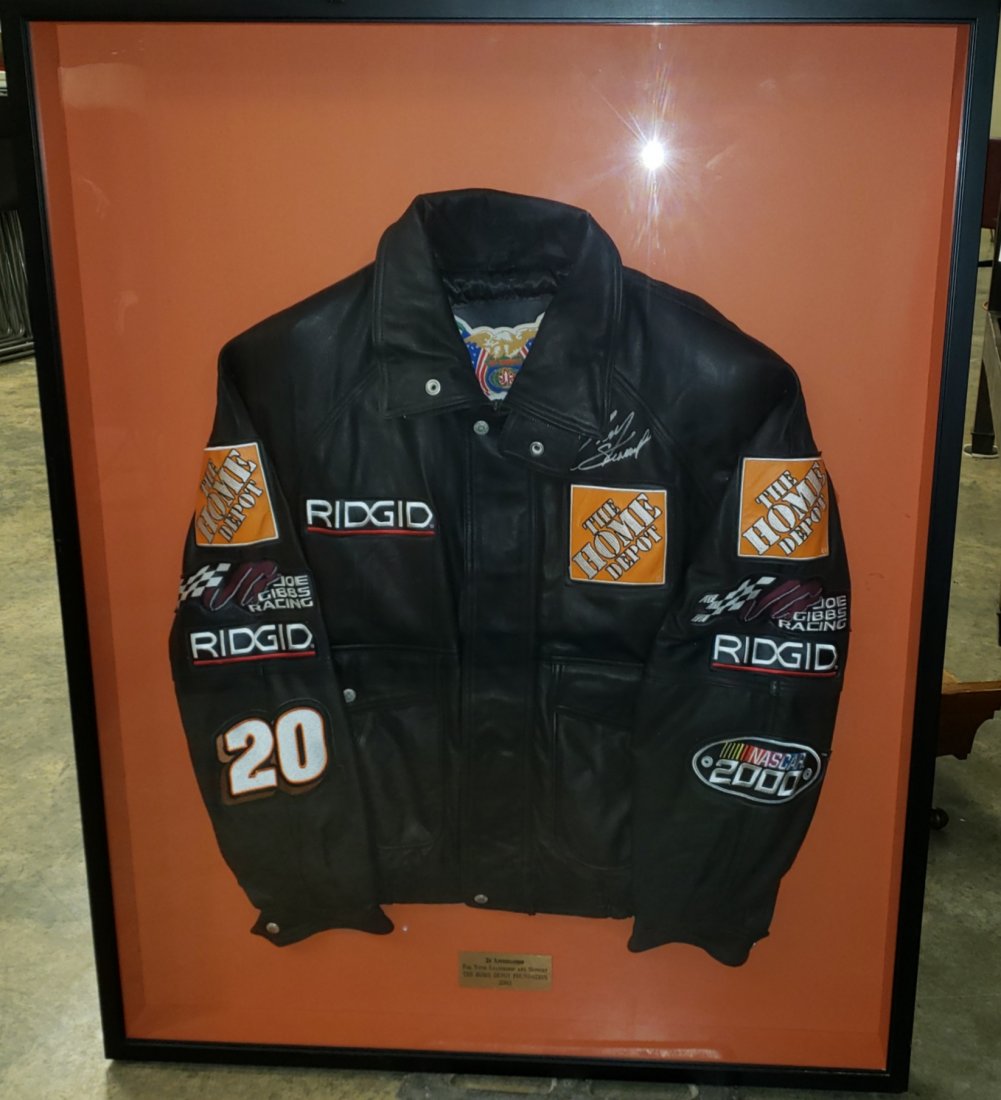 Tony Stewart Signed Jeff Hamilton Home Depot Jacket (1 of 2)