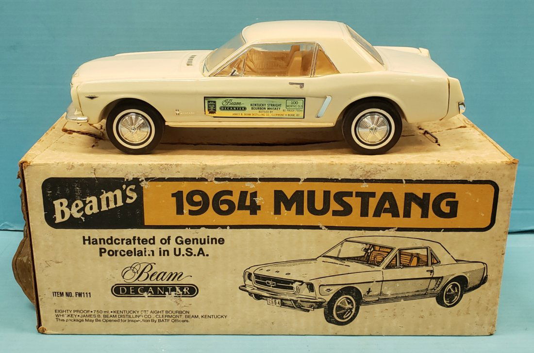 Jim Beam 1964 Mustang Sealed Decanter Dec 12, 2020 Rockabilly