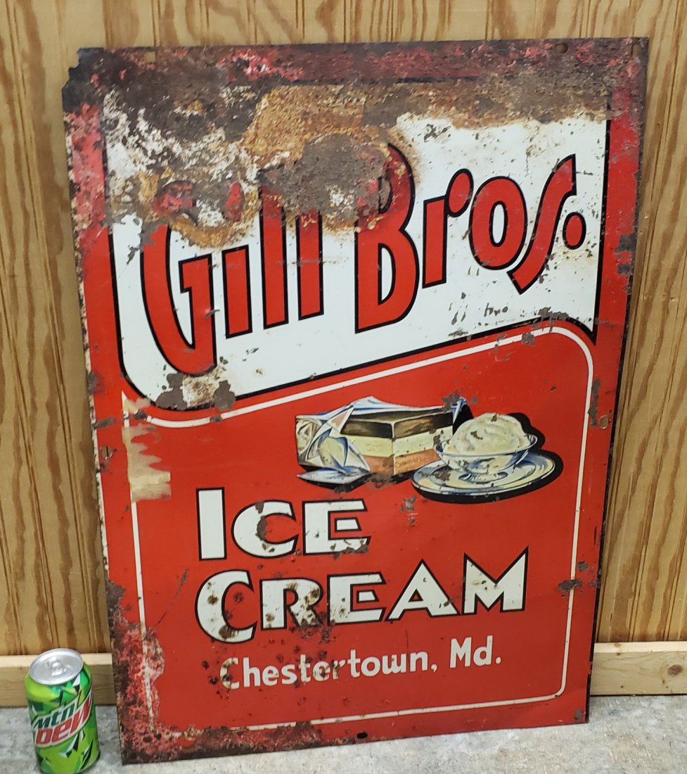 Gill Bros. Ice Cream Sign (1 of 2)