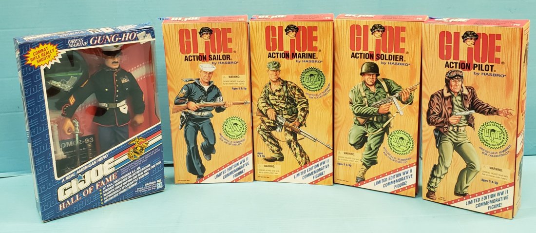 Five NOS G. I. Joe Action Figures (1 of 5)