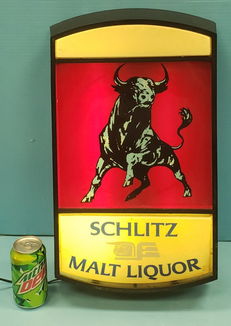Vintage Schlitz Malt Liquor Light up sign - Dec 12, 2020 ...