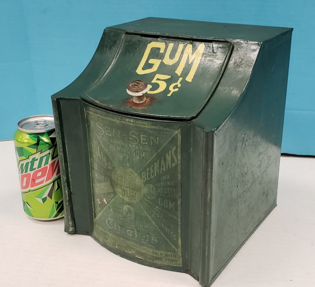 Early Country Store Coffee, Tea, Tobacco, Gum Tin (1 of 4)