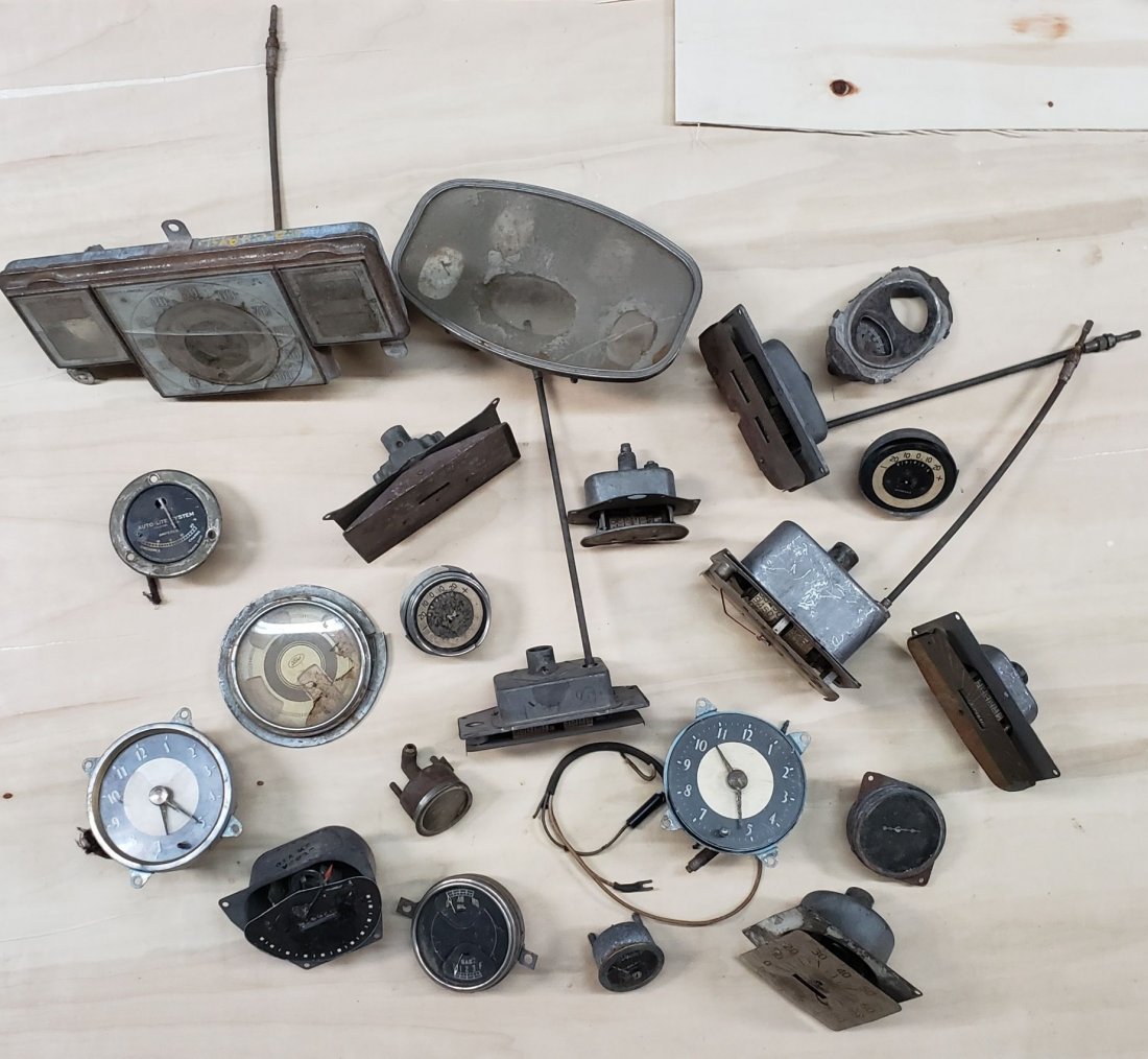 Early Speedometer Clock Gauge Lot- Parts/ Repair (1 of 5)