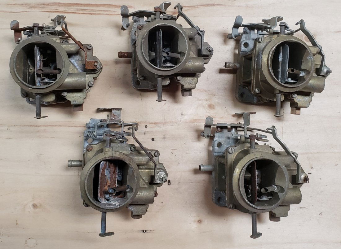 Lot of 5 Stromberg WW Series carburetors - All New (1 of 3)