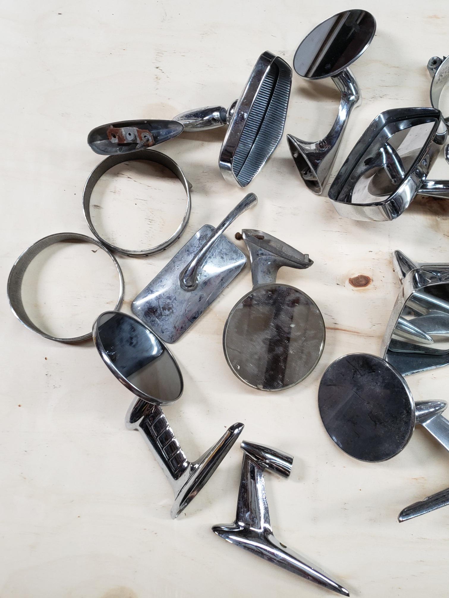 40's 50's 60's Exterior side view mirror lot (1 of 3)