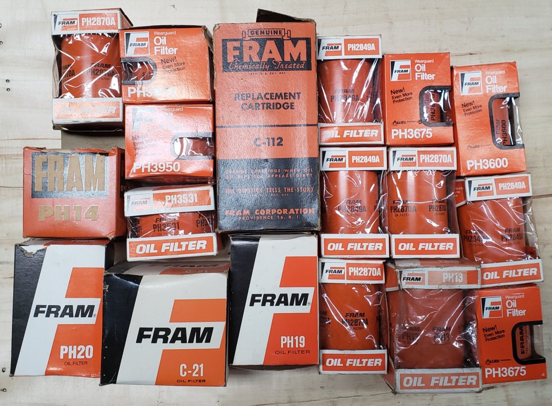 Lot of 18 New Fram oil filters (1 of 3)