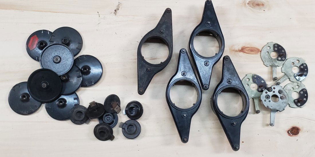 Lot of New Ford Model A distributor rotors, caps, etc. (1 of 4)