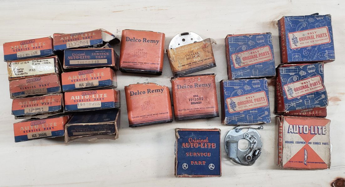 AutoLite / Delco Remy NOS distributor breaker plates (1 of 3)