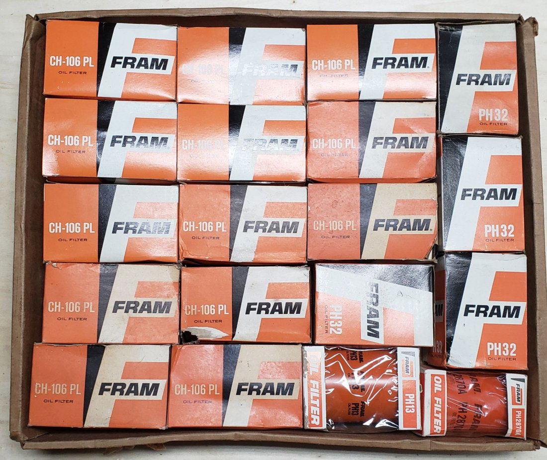 Lot of 19 New Boxed Fram Oil Filters (1 of 4)