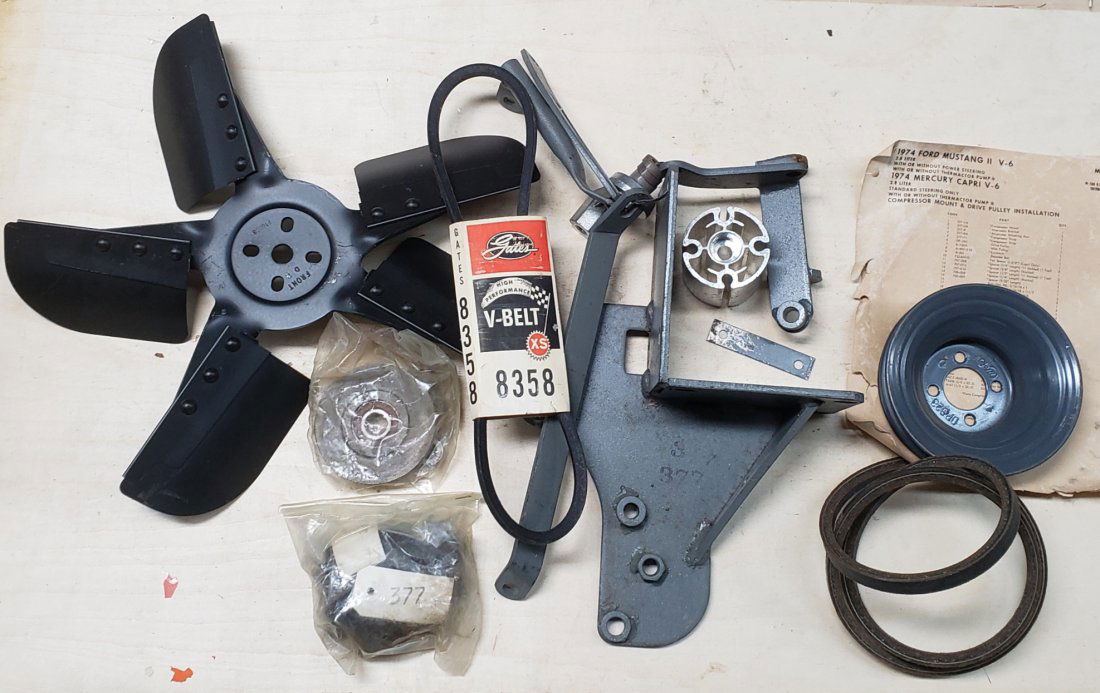 1974 Ford Mustang accessory A/C installation kit - NOS (1 of 4)