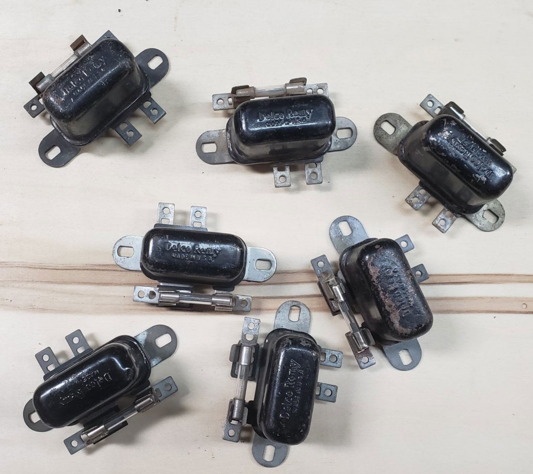 7 NOS Delco Remy 6V headlight relay (1 of 3)