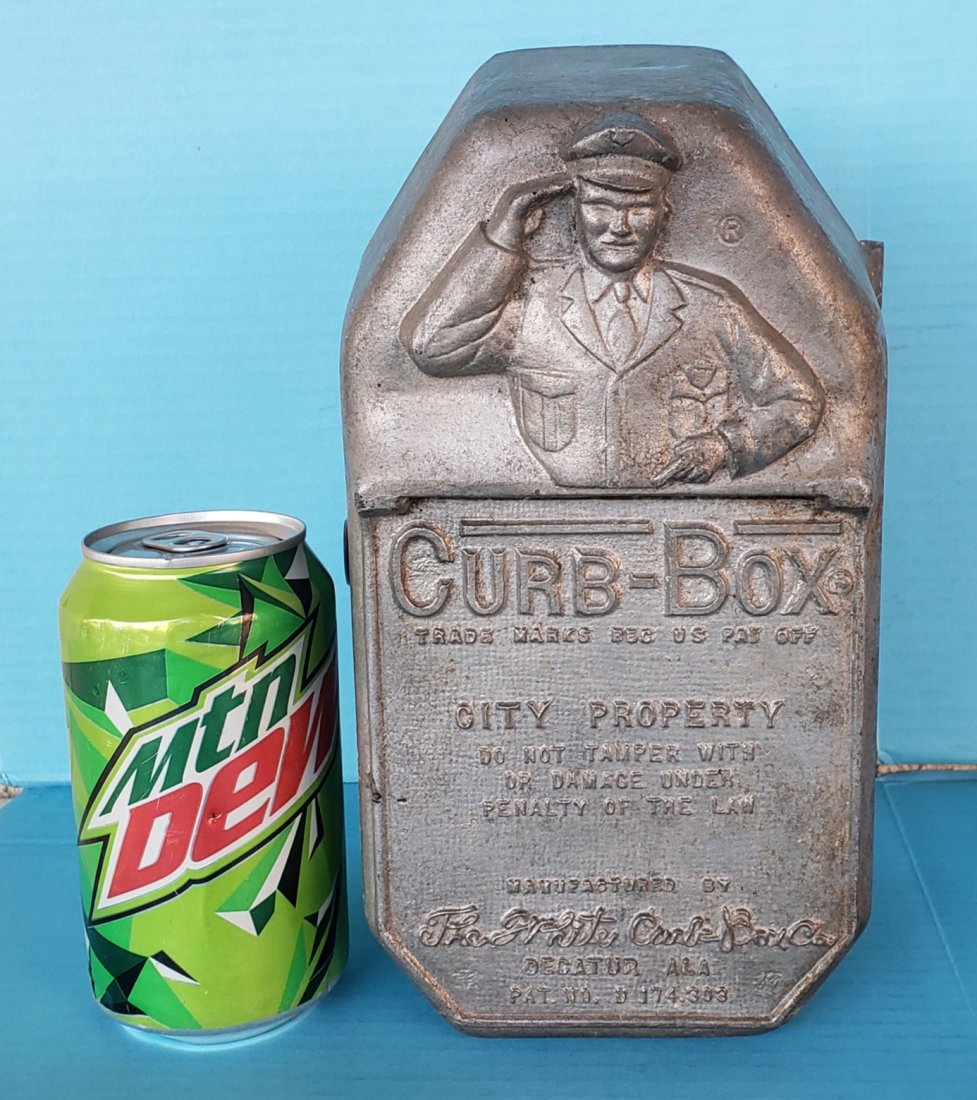 Circa 1940's Curb Cop Box (1 of 3)