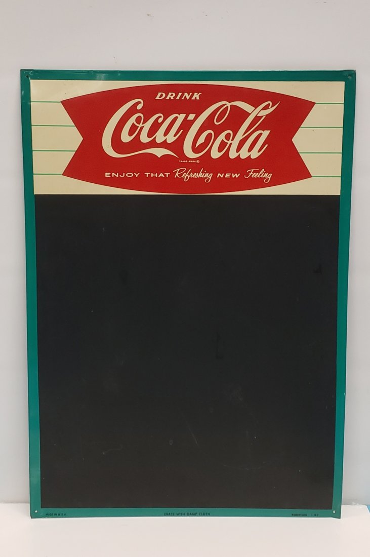 Drink Coca Cola Fishtail Menu Board (1 of 3)