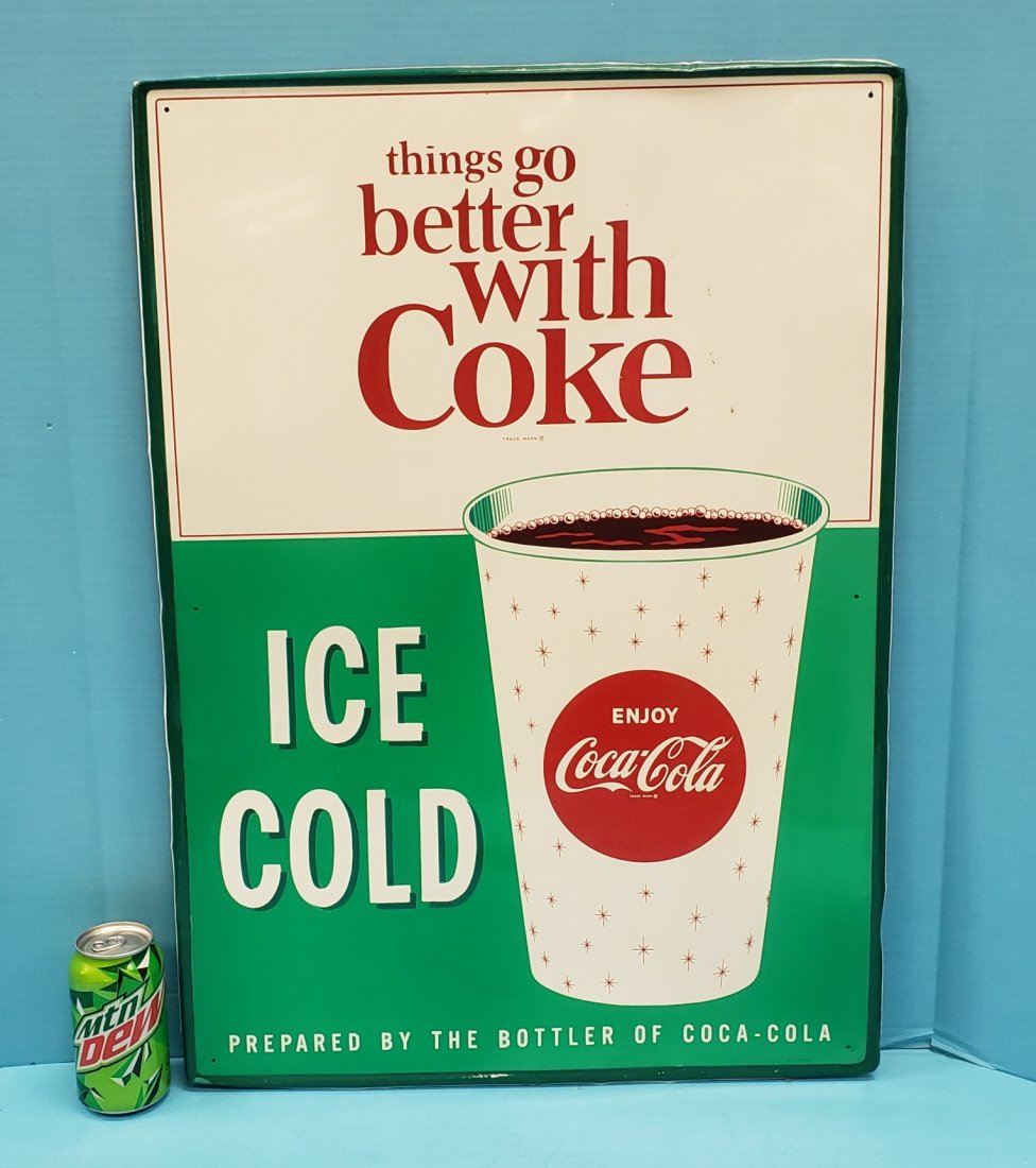 things go better with Coke Enjoy Coca Cola Sign (1 of 4)