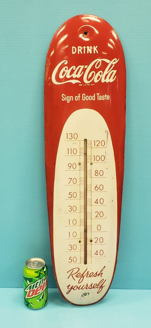 Coca Cola Cigar Thermometer (1 of 2)