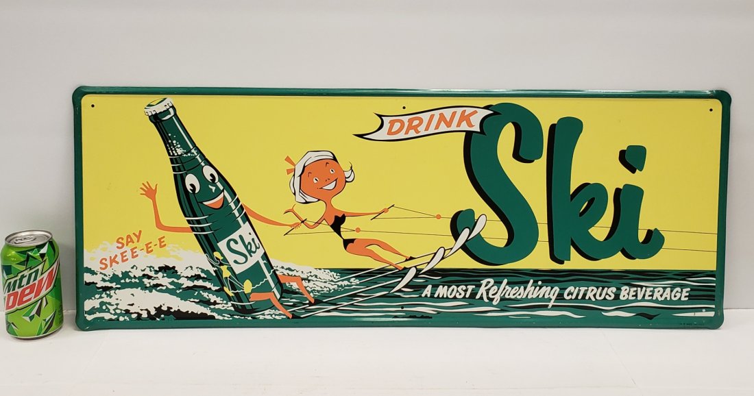 Drink Ski Heavy Metal Self Framed Sign (1 of 2)