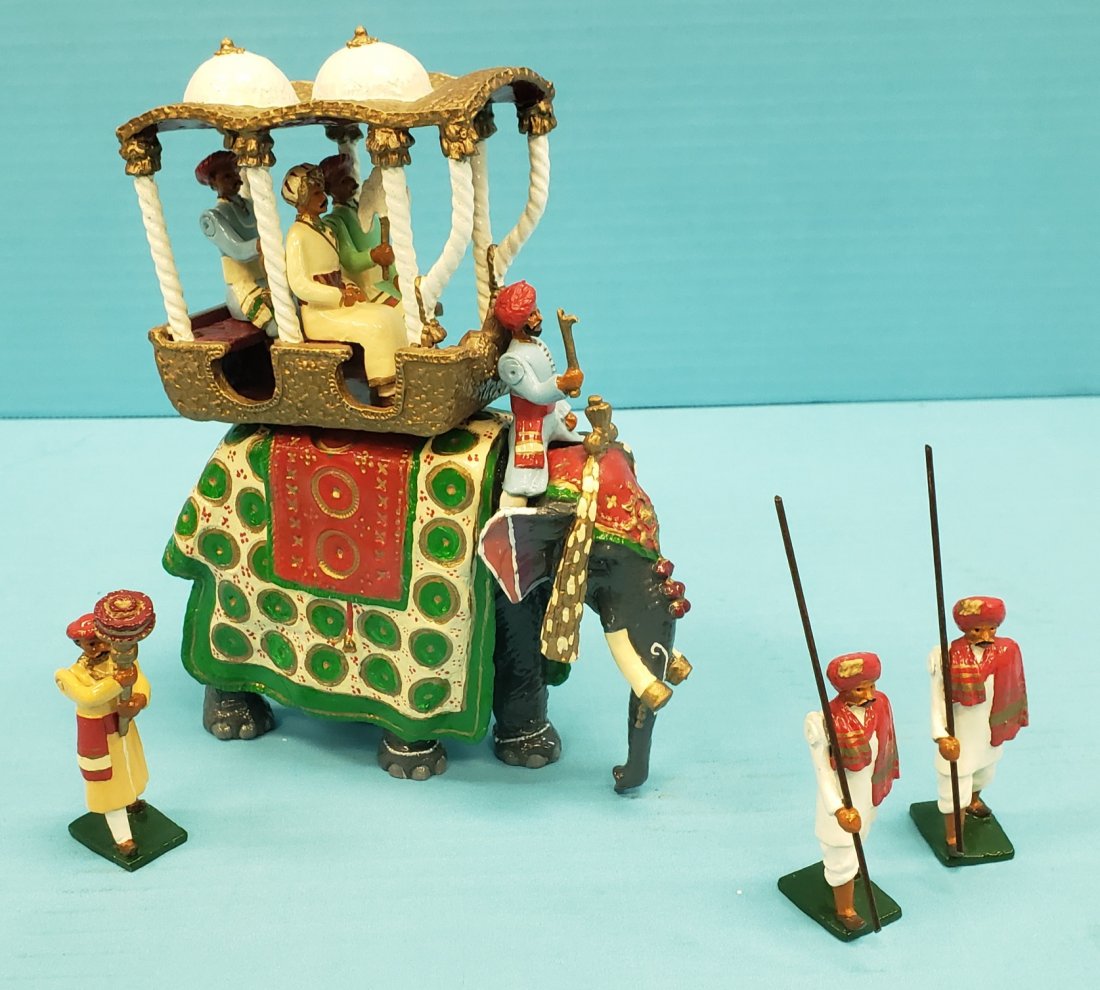 Marlborough Durbar State Elephant & Figures (1 of 5)