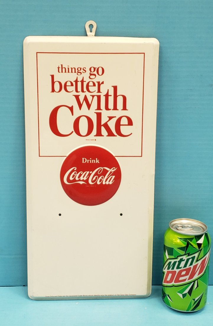 things go better with Coke Embossed Calendar Holder (1 of 2)
