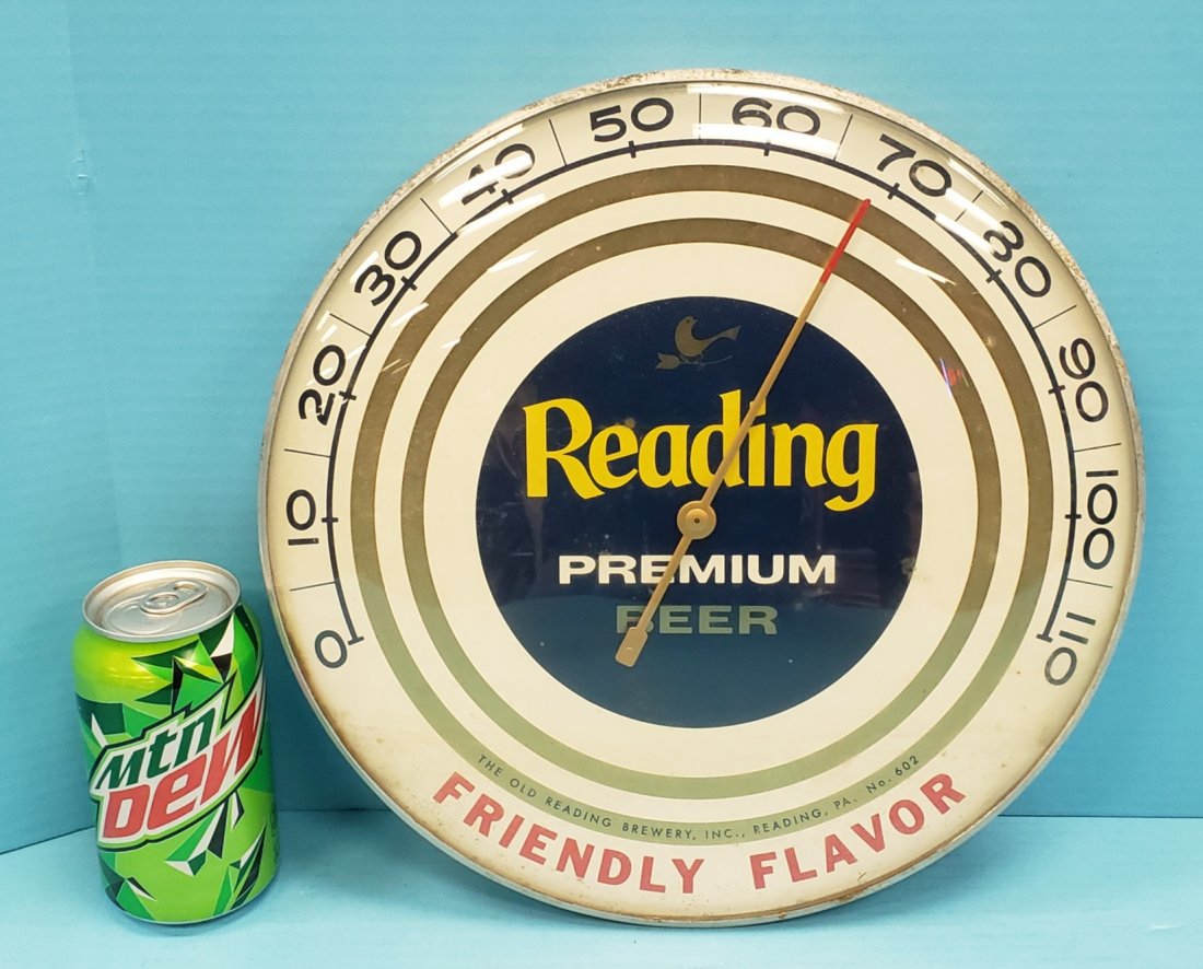 Reading Premium Beer Round Thermometer (1 of 2)