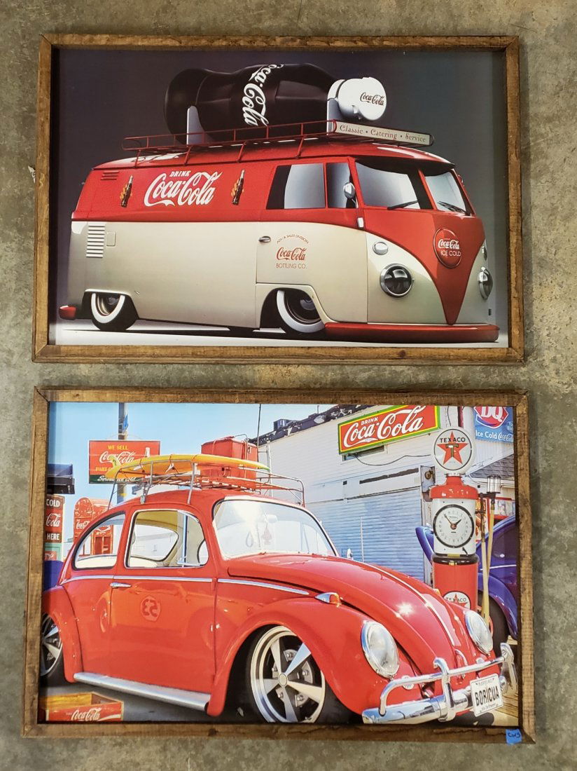 2 Coca Cola Volkswagen Framed Prints (1 of 1)